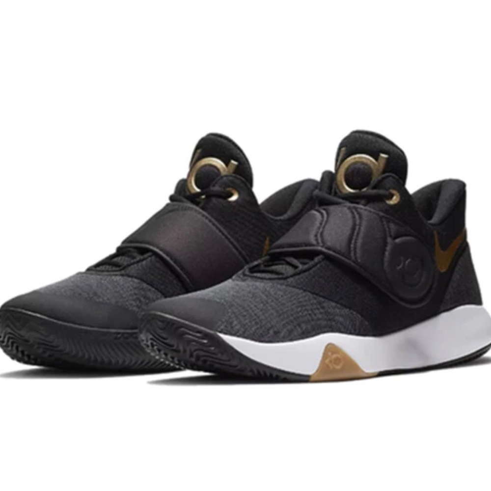 Nike KD Trey 5 VI EP 'Black Metallic Gold' AA7070-099 Sz 9.5 NIB